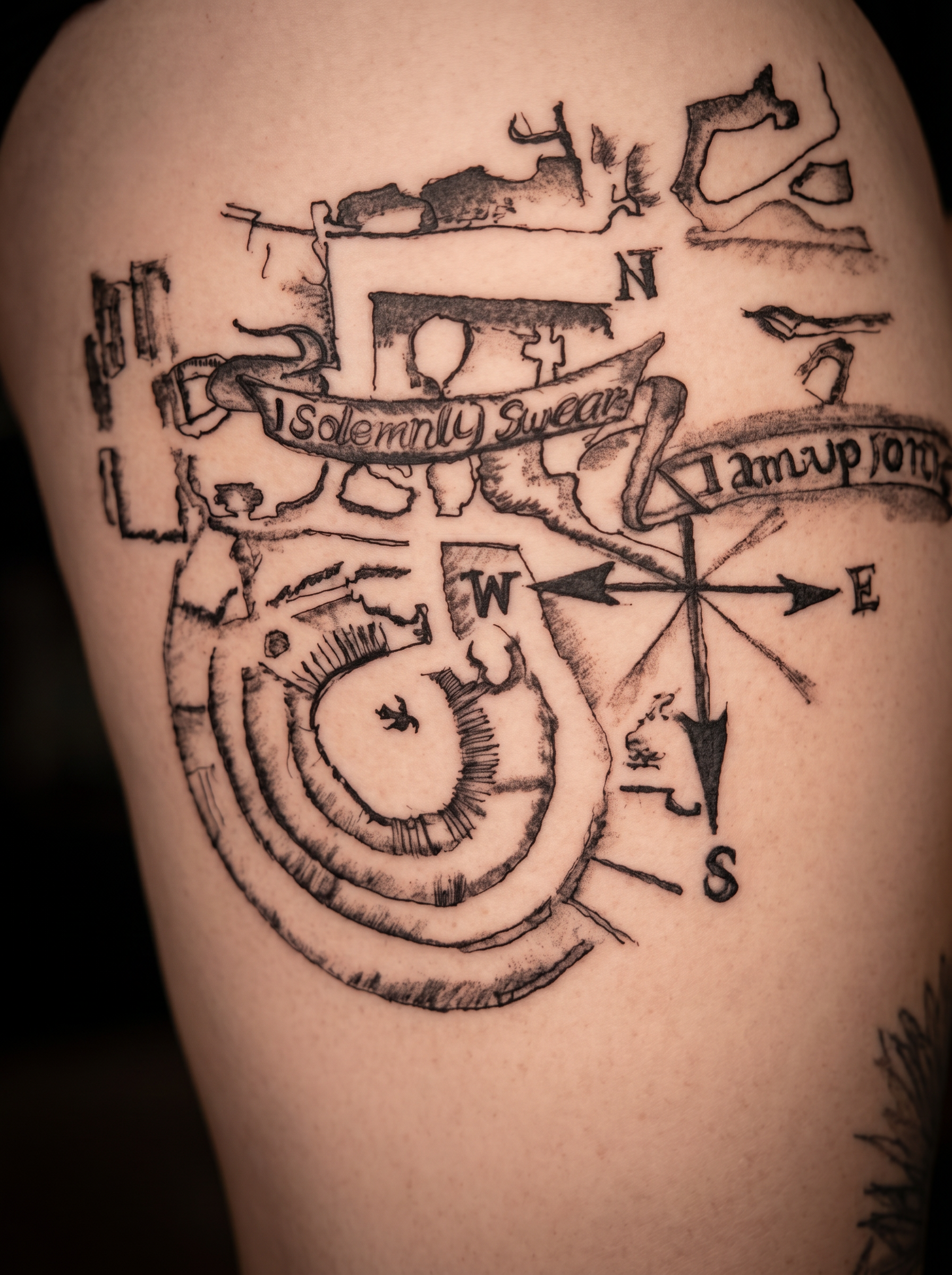 Cartographer's compass